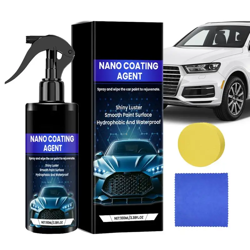 

Нано-покрытие для автомобиля, жидкий спрей с длительным сроком службы для восстановления автомобильного покрытия, средство для ухода, полировка для автомобиля, нано-покрытие