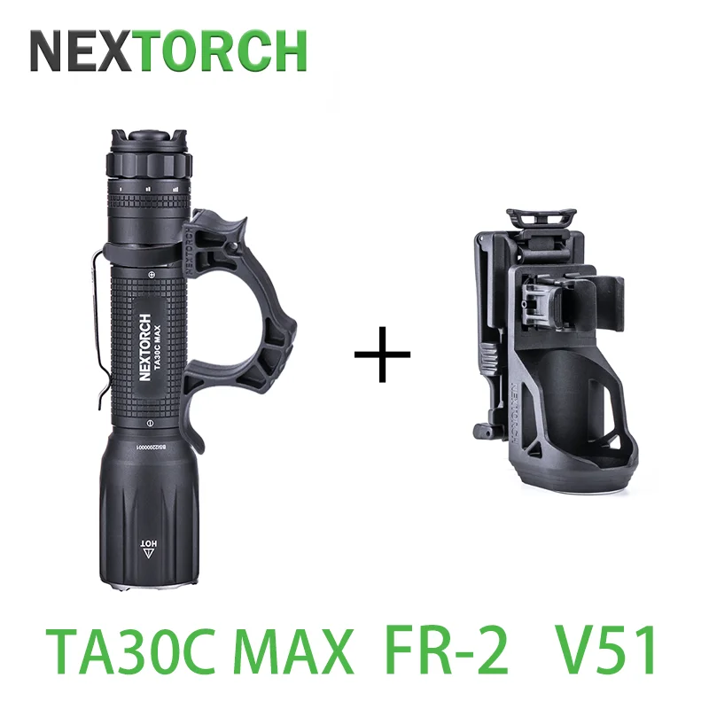 Nextorch TA30C MAX ハイパワー LED 戦術懐中電灯 IPX8 高輝度