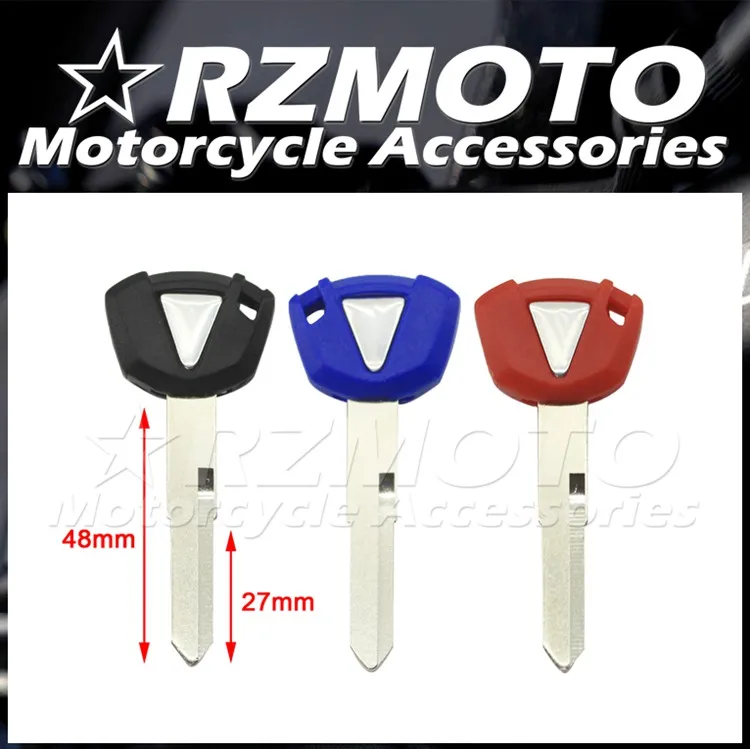 Uncut Blank Motorcycle ignition Key Kawasaki Ninja ZX6R ZX10R ZZR400 Z750 Z800 Z1000 VERSYS ER6N ER6F ER6R Z650 Z400 Z900