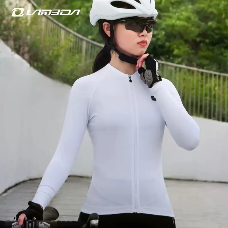 Women Cycling Jersey Soft Women's Cycling Shirt Breathable Short Jersey Skin-friendly Long Clothes For Women