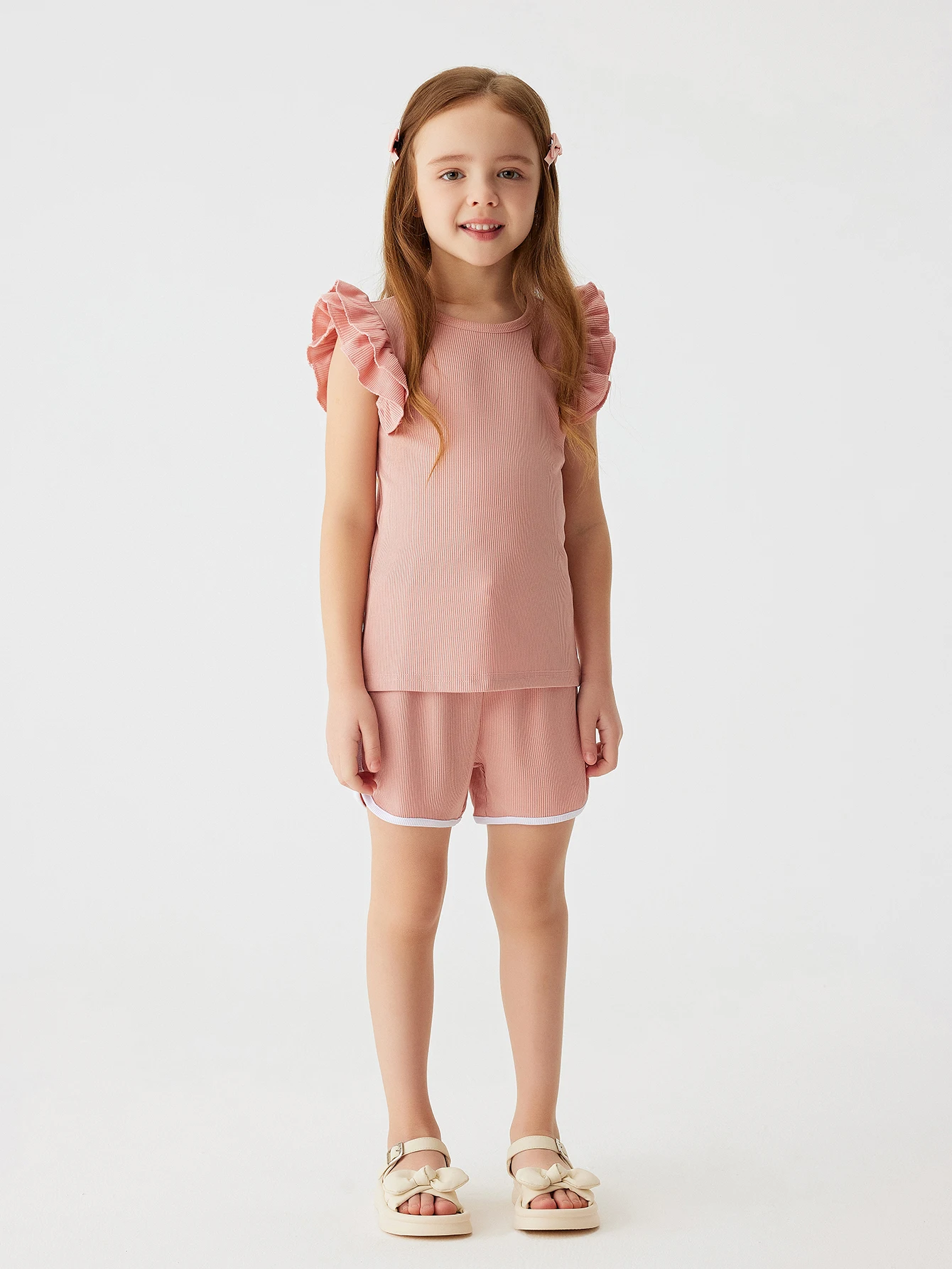 Adorable ensemble short d'été pour bébé 3