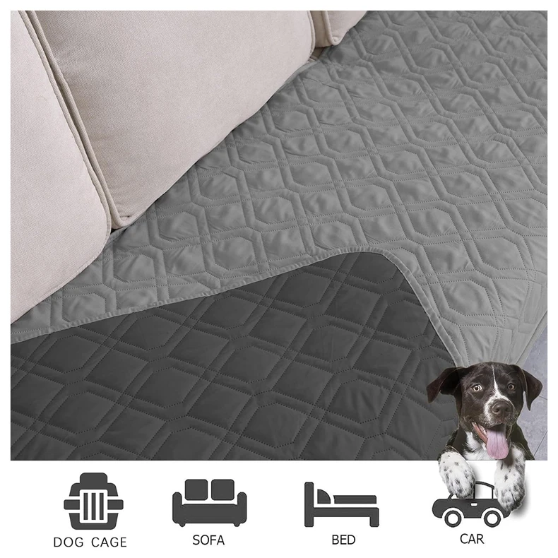 Wasserdichter Haustier-Sofabezug Waschbarer Möbelschutz für Hunde Katzen Kinder Universeller Couch-Kissenbezug Wohnzimmer Heimdekoration – Detail 4