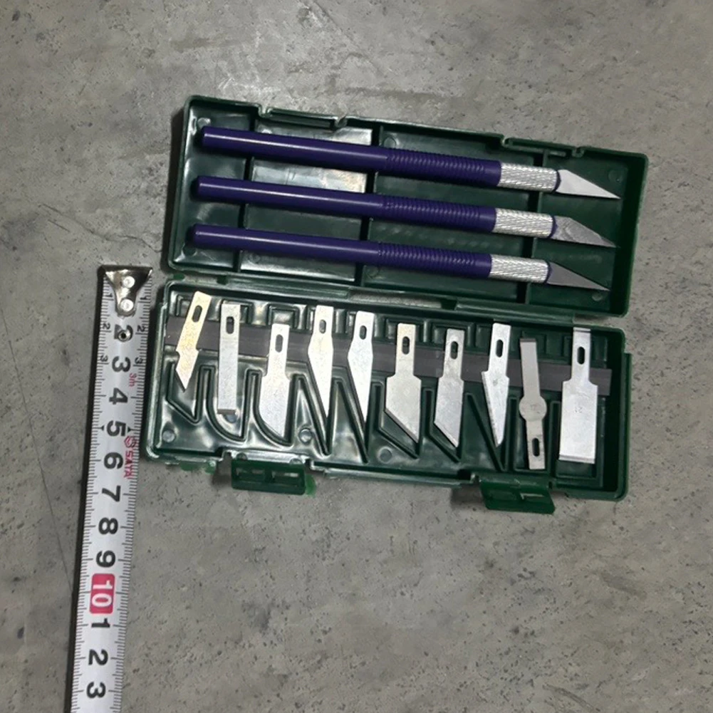 Art Carving Cutter craft knives art knife craft cutter tool wood carving knife surgical scalpel scalpel knife blades 13Pcs/set