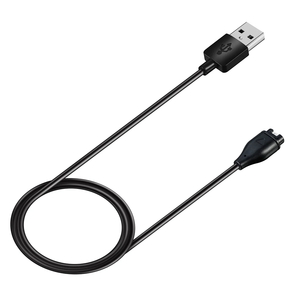 1m/3.3ft USB Charger Charging Cable Cord for Garmin Fenix 6S 6 5 Plus 5X Watch  Low Working Temperature Long Service Life