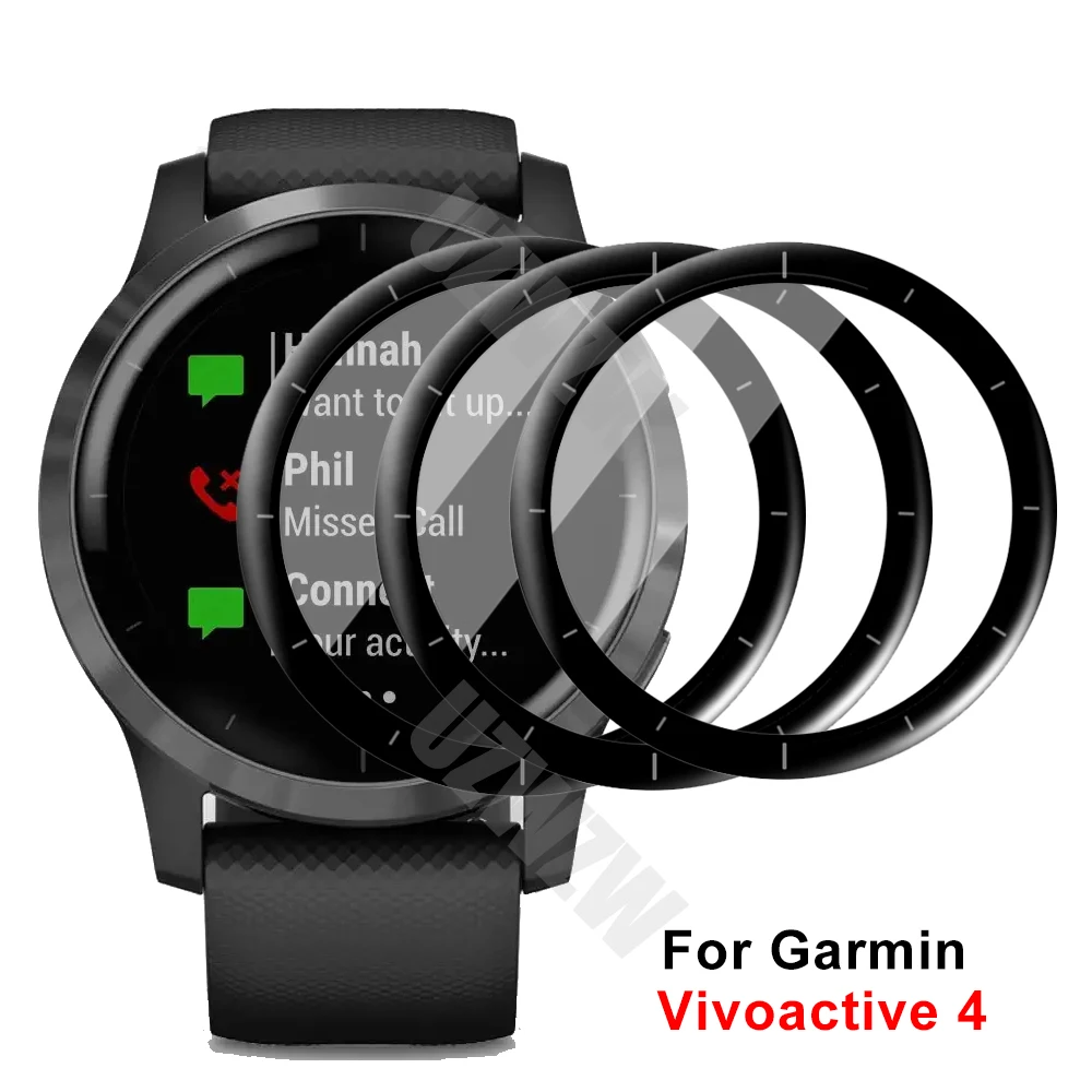 Garmin Vivoactive 4 45mm / Vivoactive 4S 40mm Ʈ ġ Ʈ ȣ ʸ Ŀ ( ƴ)  ȭ ȣ (3pcs)