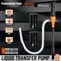 ปั๊มสุญญากาศไฟฟ้าอัตโนมัติสำหรับดูดซับน้ำและน้ำมัน สำหรับรถ SUV รถบรรทุก รถบ้าน เรือ  พร้อมอุปกรณ์ถังน้ำมัน ปั๊มน้ำมันเชื้อเพลิงแบบพกพาสำหรับรถยนต์ 4