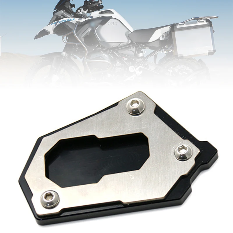 

Kickstand Pad Parking Support Foot Stand Extender Fit For BMW R1200GS ADV/LC 2013-2019 Motorcycle Side Kick Stand Extension Pad