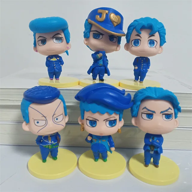 WKL 7 PCS Anime Action Figure Set for JoJo's Bizarre Adventure : .com. au: Toys & Games