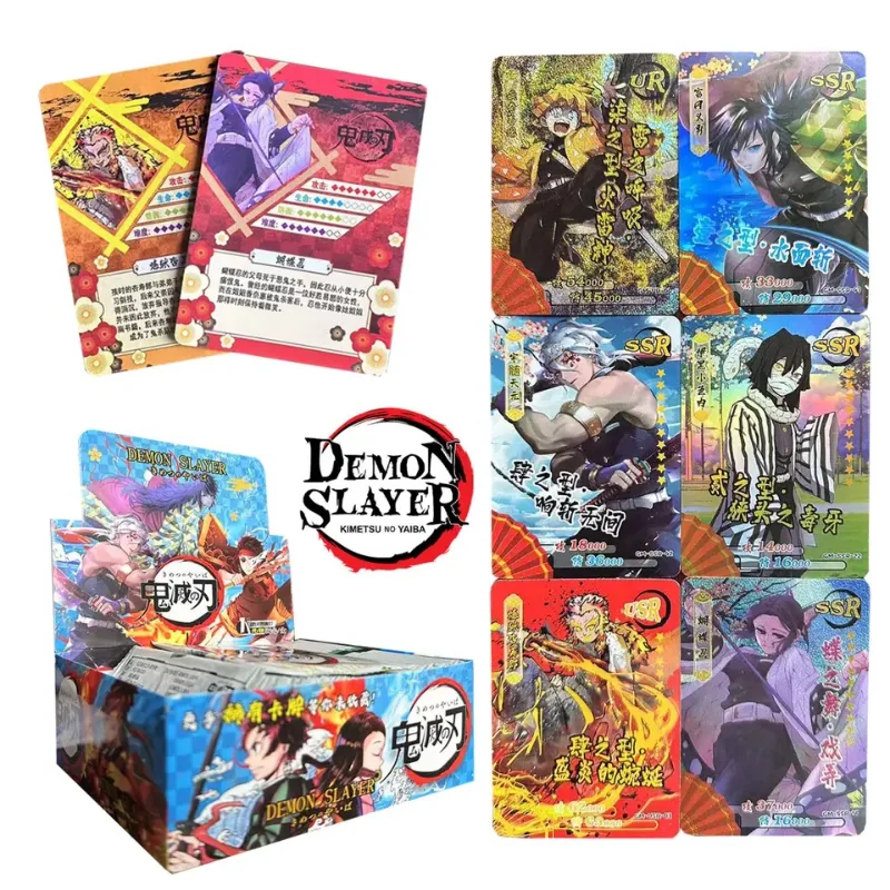 Flash Demon Slayer Cards Versione Cinese Ssp Card Ultra Rare Card Tanjirou Kamado Nezuko Character Collection Card