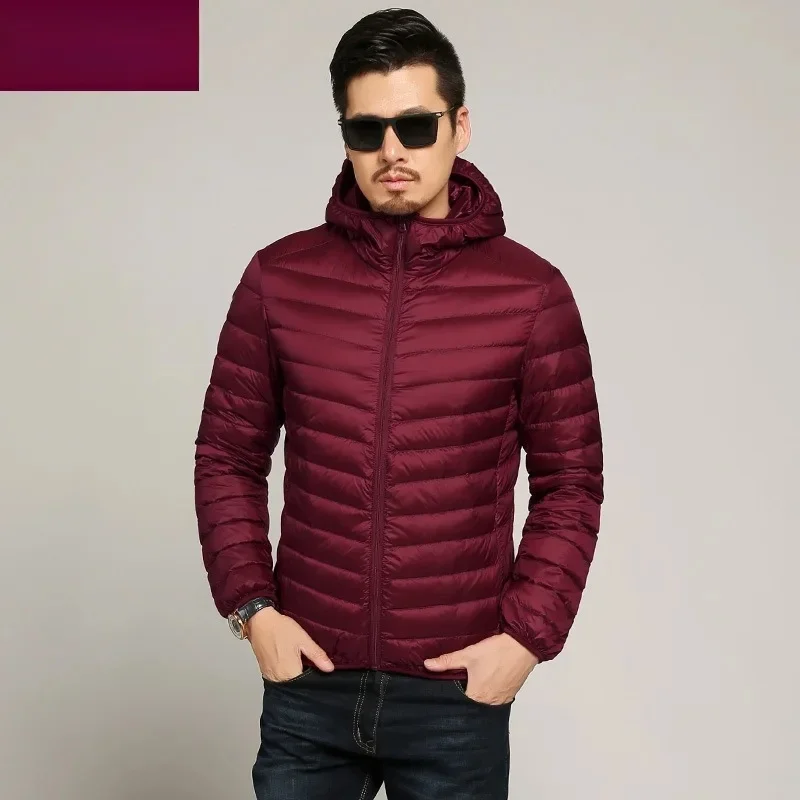 Hooded wine red