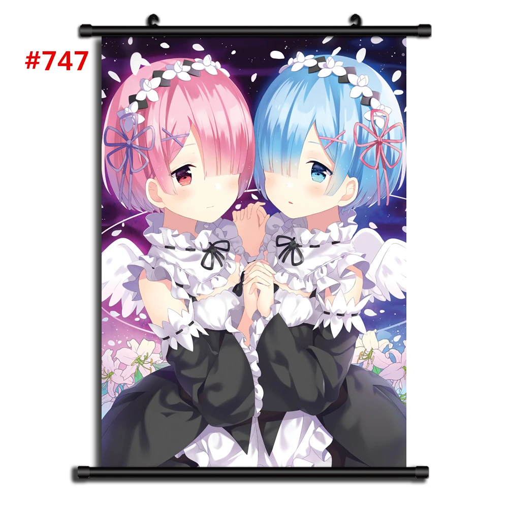 HONGHAI Reddit Online Manga Anime Re Zero Fanfiction Posters Wall