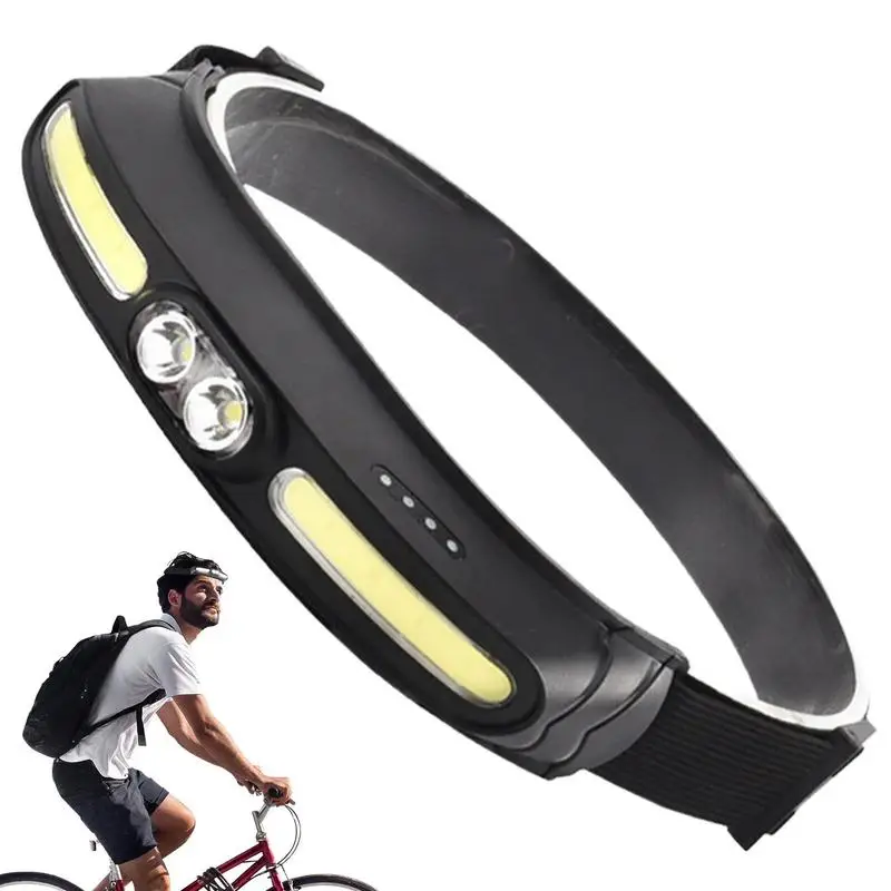 

LED Headlamp 5 Modes Rechargeable LED Head Lamp Outdoor Waterproof Headlamp Flashlight Fishing Camping Running Head Light For
