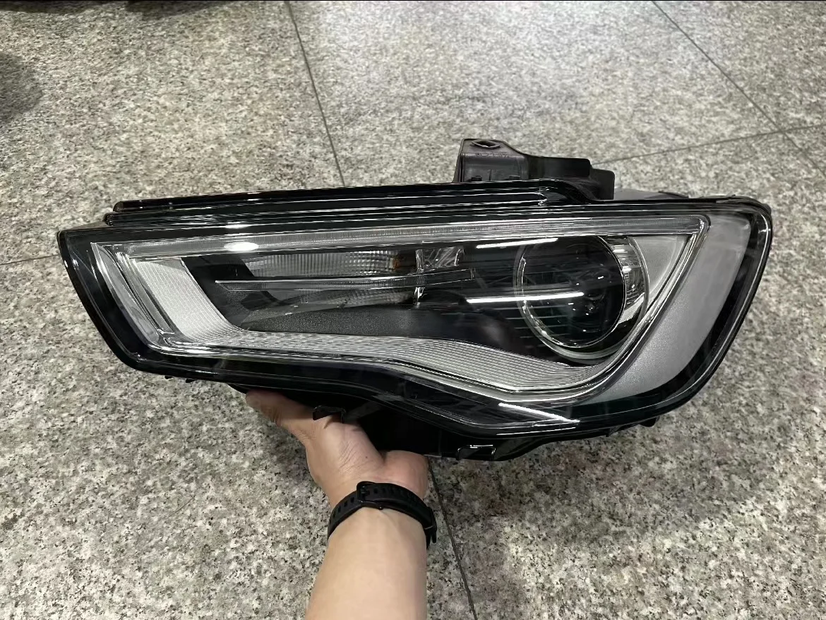 For Audi A3 Headlight 2014 2016 Xenon Hid headlight Half Assembly Plug