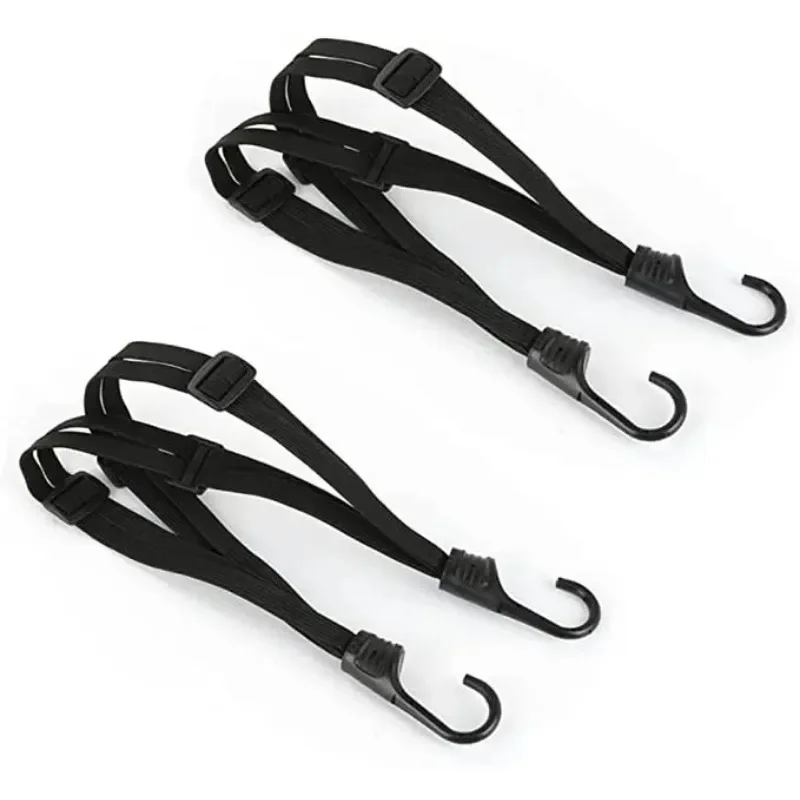 Motorcycle Helmet Straps Luggage Retractable Elastic Rope Fixed Strap Moto Helmet Luggage Net Motorcycle Accessories 2Pcs