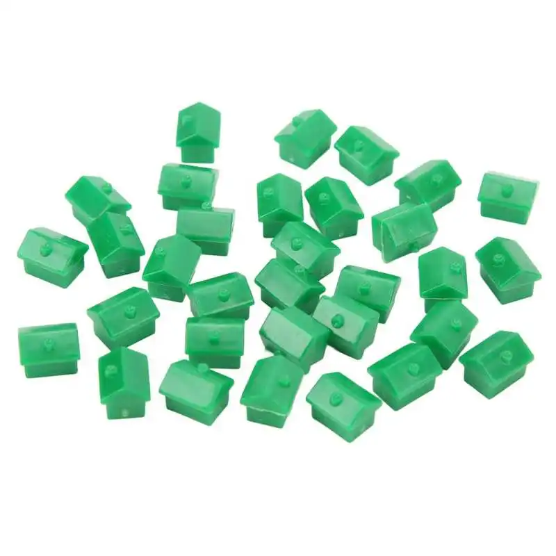 Hotel Game Replacement Pieces Game Plastic Hotels Houses Piece Supplement Accessories game replacement pieces