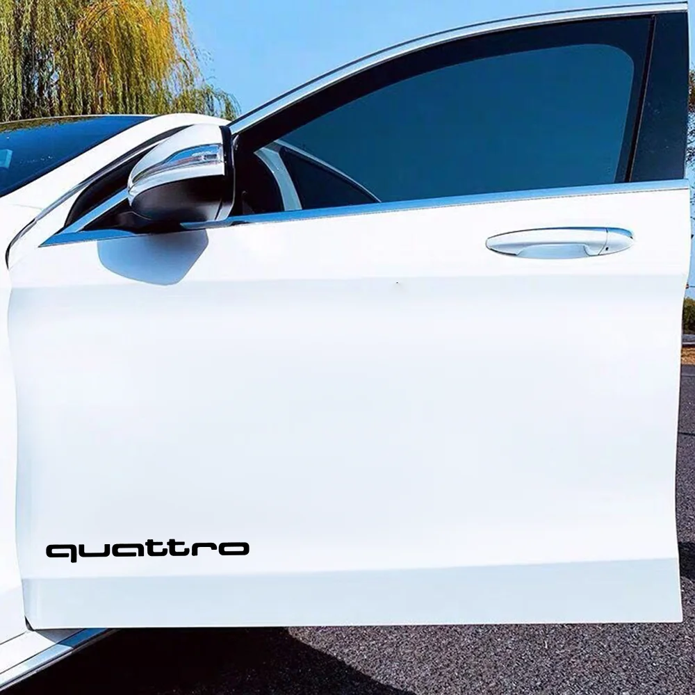 2-Piece Car Sticker Set: Side Body, Trunk, Bumper, and Window Decoration Decals