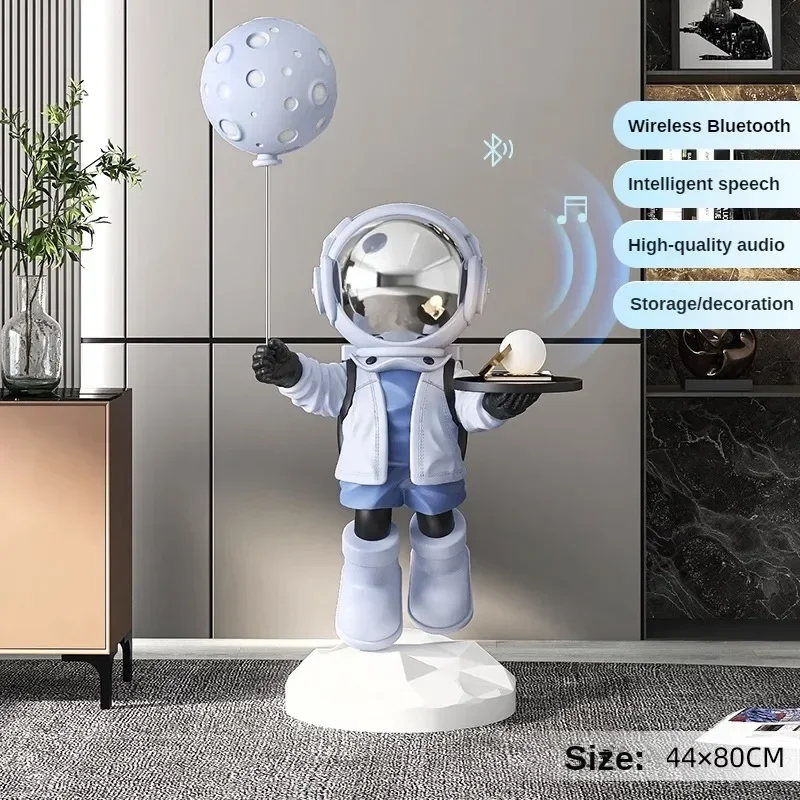 Large Astronaut Astronaut Floor-standing Ornaments, Opening Gifts, Lamps, Home TV Cabinets, Light Luxury Decorations 3