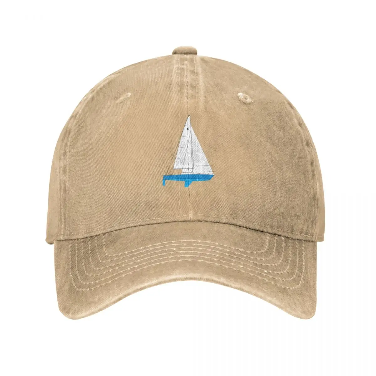 

J/24 Sailboat Cap Cowboy Hat streetwear sun hat for children fishing hat hat luxury brand hat man Women's