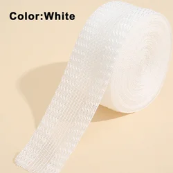 Self-Adhesive Hemming Tape for DIY Sewing and Fabric Repair (White)