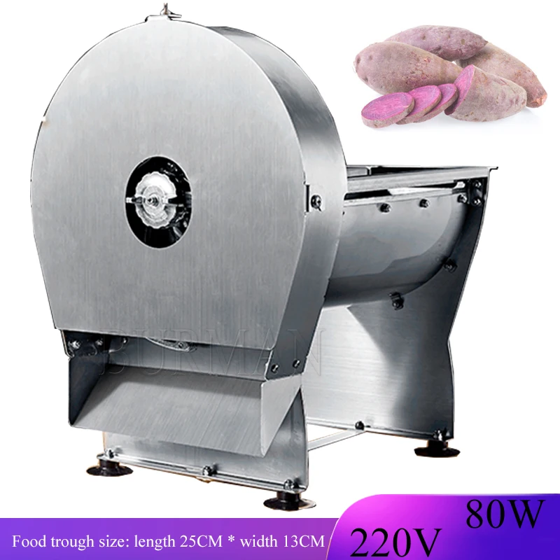 

Commercial Vegetable Slicing Shredding Machine Multifunctional Fruit Onion Chopper