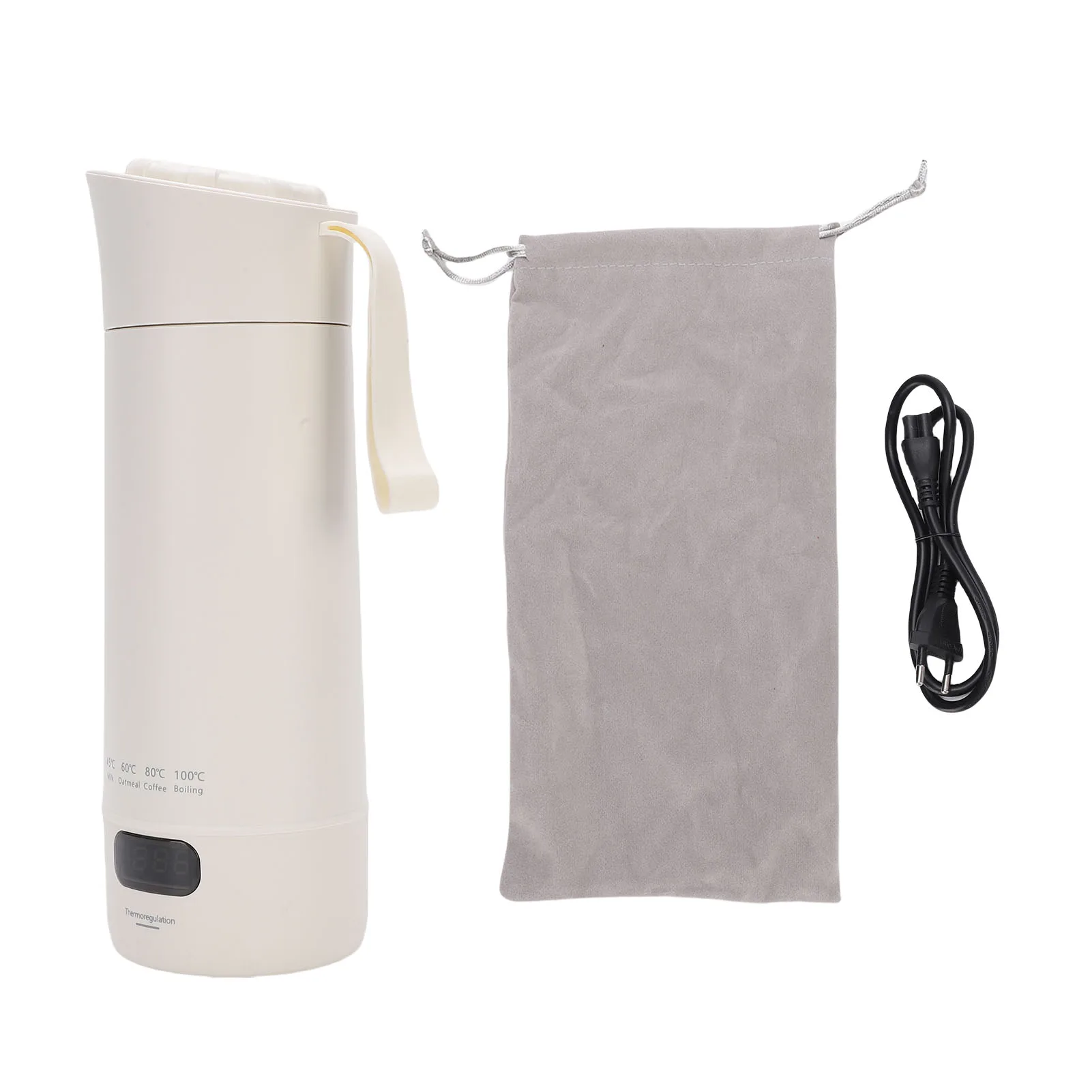 110V/220V Electric Kettle Portable Heating Cup Multifunction Boiled Water Pot Outdoors Thermo Pot Adjustable Temperature Kettles 5