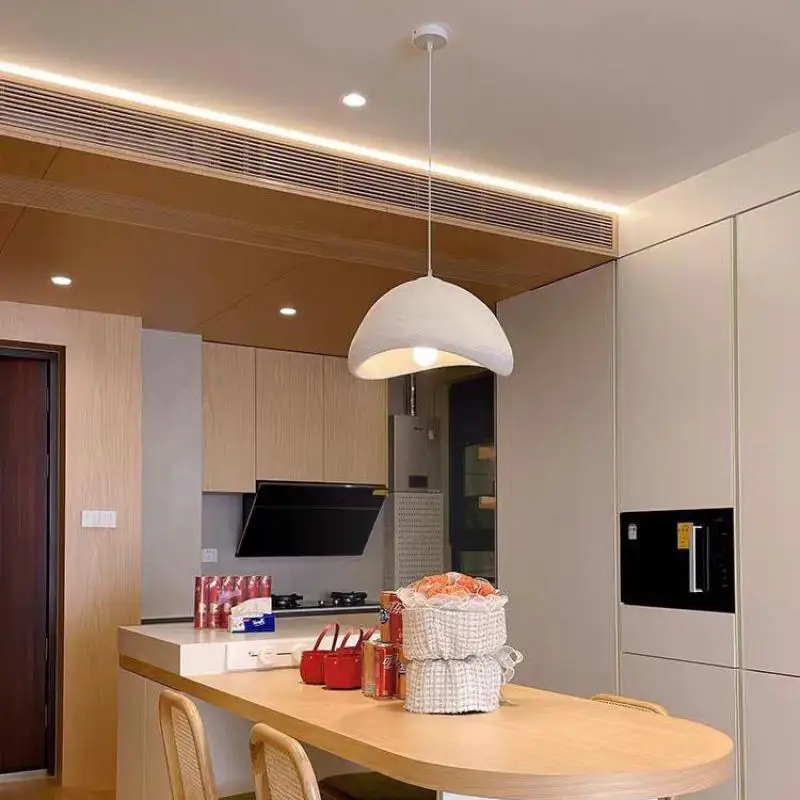 Pendant lights,pendant lamp,chandelier lighting Japanese Wabi Sabi chandelier modern simple dining living room Led pendant light bedroom bar designer homestay E27 hanghing lamp