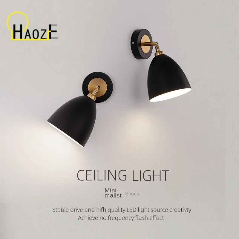 

LED Wall Lamp for Bedroom Bedside Lamp Modern Lighting Mirror Front Lamp Living Dining Room Kitchen Sofa Background Wall Lights