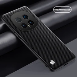 Premium PU Leather Shockproof Phone Case with Full Protection and Porsche Design for Honor Magic8 RSR (Matte Black)