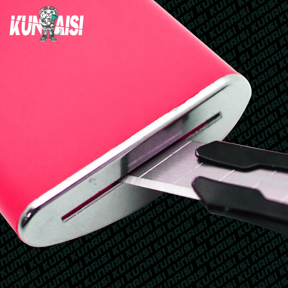 Vinyl Cutter Tools Metal Storage Professional Trash Blades Disposer Knife Waste Damaged Storage Box Tinting Film Sticker vinyl cutter tool storage