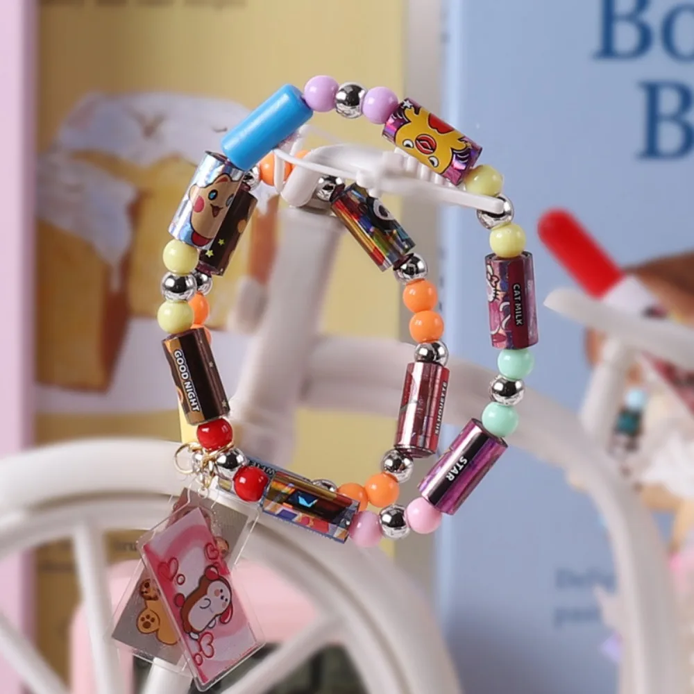 Decorative Stickers 80/160pcs Creative Bracelet Stick Rolls Sticker Bracelet Parent Child DIY Handstring Children Toy