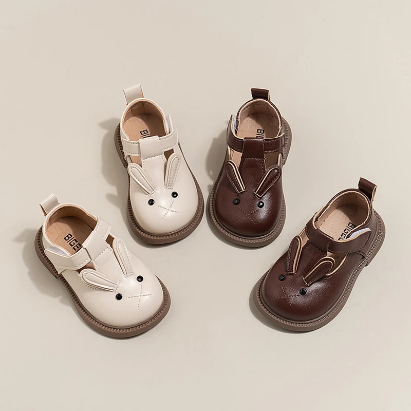 Toddler First Shoes For Kids Rabbit Shoes Girl Cute Baby Moccasins Toddlers Rubber Summer Little Kids Baby Walker I02134