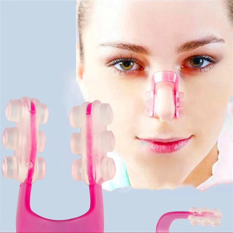 1PcsFashionNoseShaperShapingMakeUpLiftingNoseClipFaceFitness