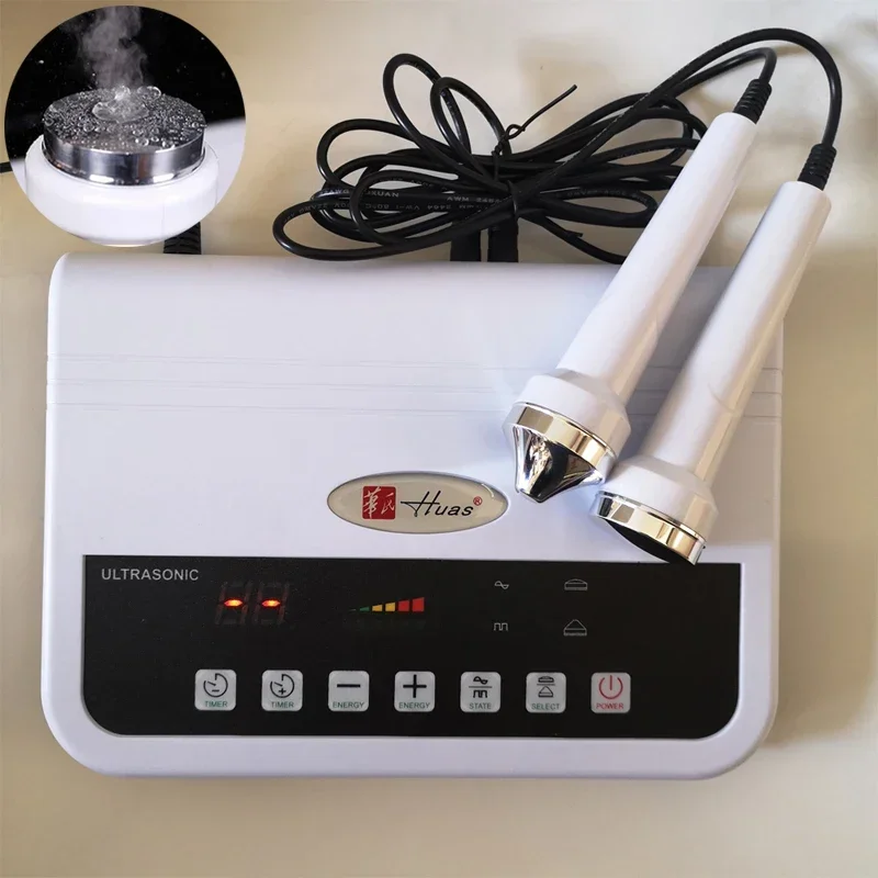

Ultrasonic Facial Beauty Machine High Frequency Ultrasound Massager Face Lift Anti Aging Skin Tightening Wrinkle Remove Body Spa