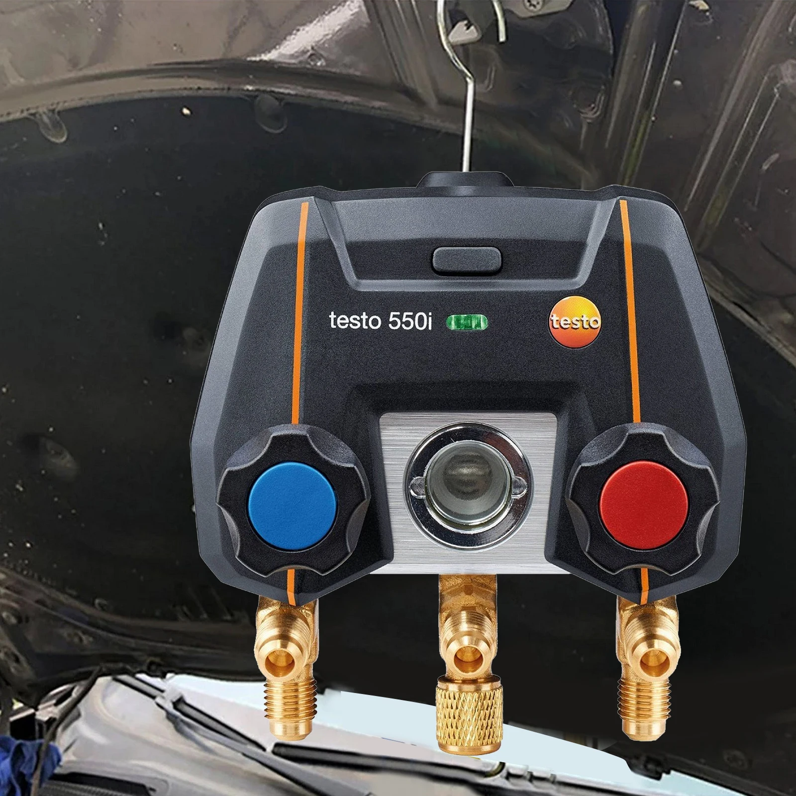 Collettore Manometro Per Refrigerazione Digitale Testo 550I Con Strumenti Per Manometro Con Valvola A 2 Vie Compatibile Con Bluetooth Controllato Da A