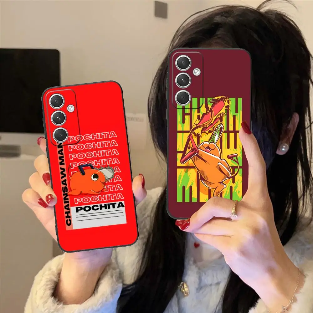 Pochita Chainsaw Design Mobile Phone Case - Colorful & Stylish Protective Cover