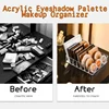 7 Layers Eyeshadow Palette Plastic Storage Box Cosmetics Organizer Lipstick Rack Transparent Makeup Organiser Lip Gloss Drawer 3