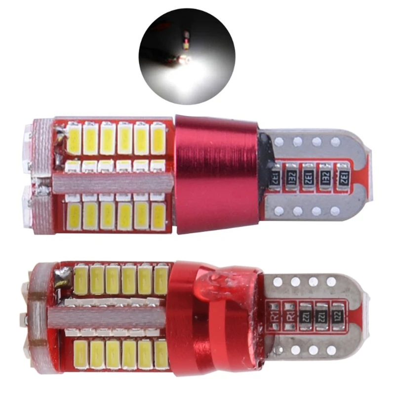 

T10 168 192 W5W 57SMD 3014 LED Bulb Vehicle Dome Light Auto Reading Light Bulbs