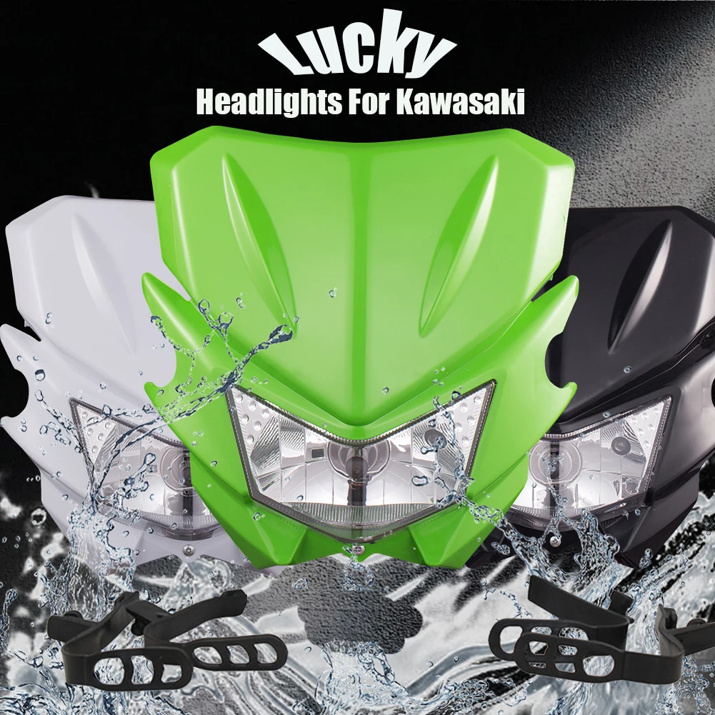 MotorcycleHeadLightHeadlightHeadlampForKawasakiKX250FKX250450KX450FKXKLX450R110