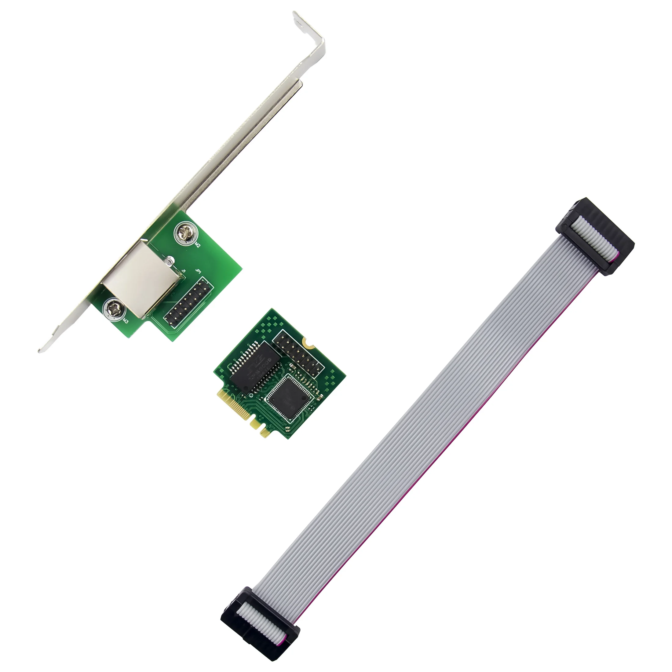 Gigabit Mini m2 Akey Placa Lan com Chipconjunto Intel I210 Porta Chave a Mais e Placa de Rede M.2 1000m Adaptador 210 Chip - Imagem 6