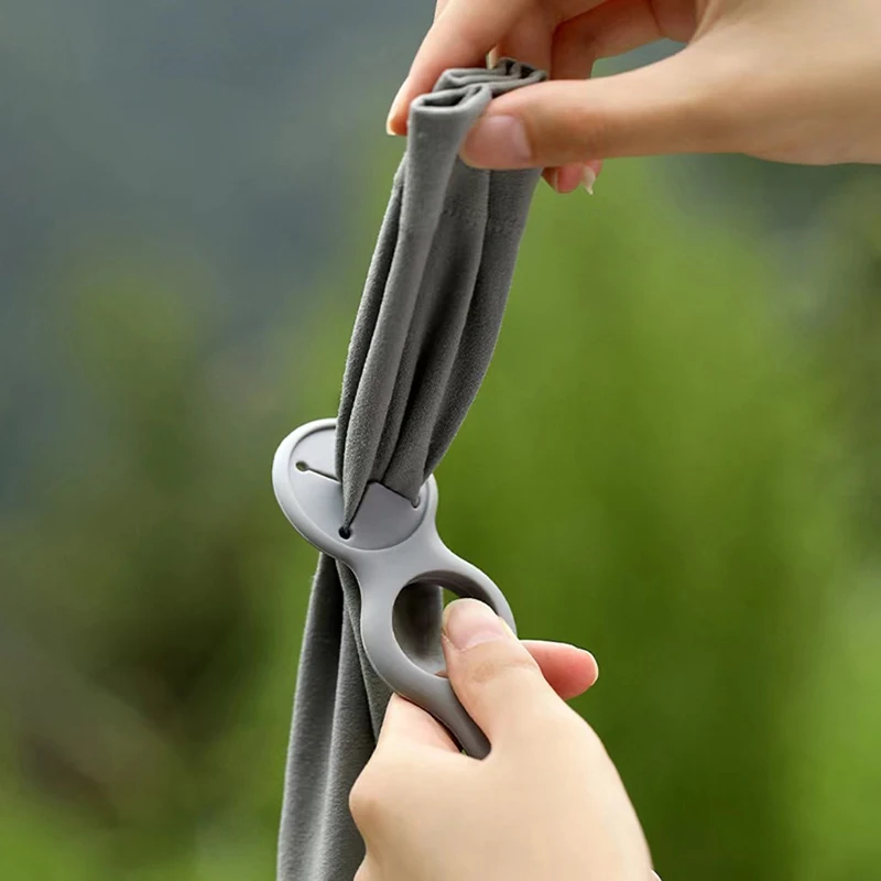 Description Picture 6 of item1PC Sports Water Bottle Buckle Keychains Outdoor Carabiner Bottle Holder Towel Hook Clip Backpack Hanger Camping Hiking Tools