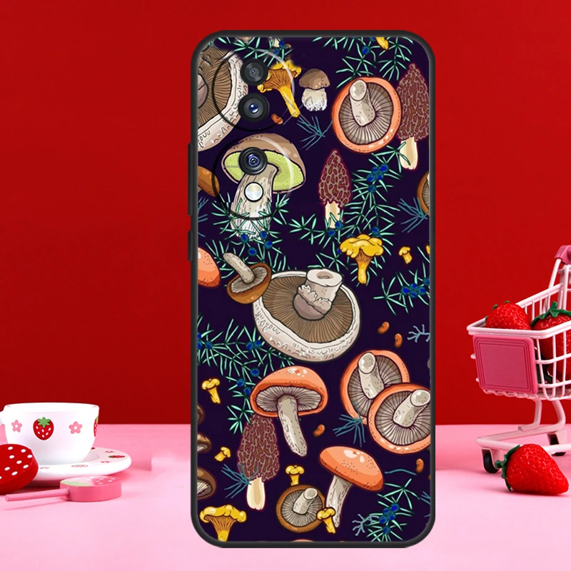 Mushroom Forest Protective Phone Case Cover