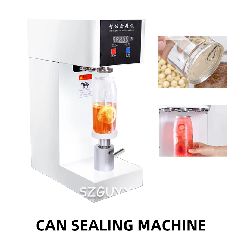 Automatic Milk Tea Shop Beverage Sealing Machine, Can Sealing Machine