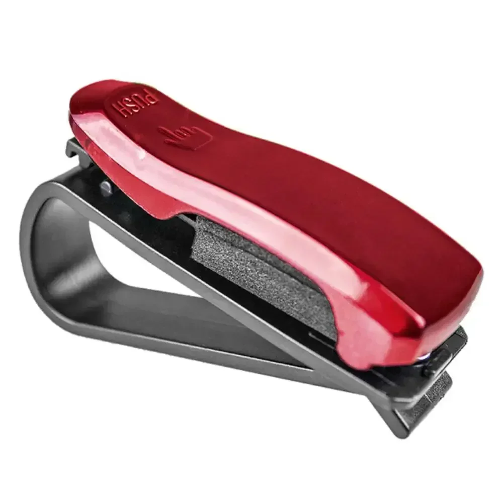 Universal Car Auto Sun Visor Glasses Box Sunglasses Clip Card Ticket Holder Fastener Pen Case Eyeglasses Clips Accessories