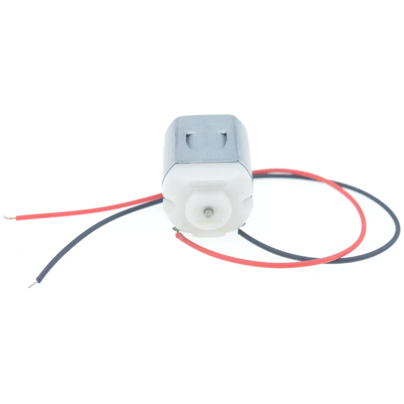 Lcuihong-Mini motore dc RK-370CA-20165 Motore elettrico rotondo, DC 6V-12V 13000RPM Albero da 2 mm, motorino per spazzole al carbonio ad alta velocità, micro mini 24 mm motore, FAI DA TE Hobby Toy