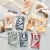 Super Beautiful Scarf 26 Letters Silk Scarf Headband Jungle Alphabet Print Bag Streamer Women Fashion Brand Design Silk Scarf 4