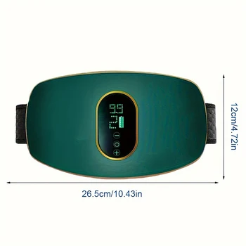 Abdominal Massager Fat Reducing Belt Vibration Massage Belt Fitness Equipment Household Abdominal Massager USB Rechargeable 6