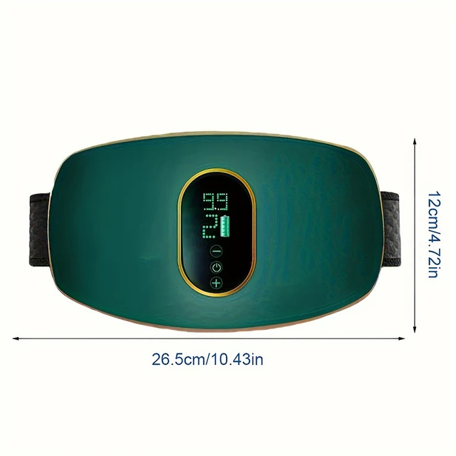 Abdominal Massager Fat Reducing Belt Vibration Massage Belt Fitness Equipment Household Abdominal Massager USB Rechargeable 6