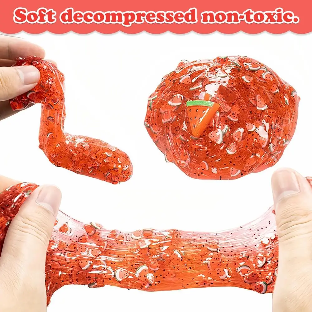 Soft Non-Sticky Butter Slime Ice Cream Decorations 70ml Scented Toys DIY Cloud Slimes For Girls and Boys slime kit fluffy slime