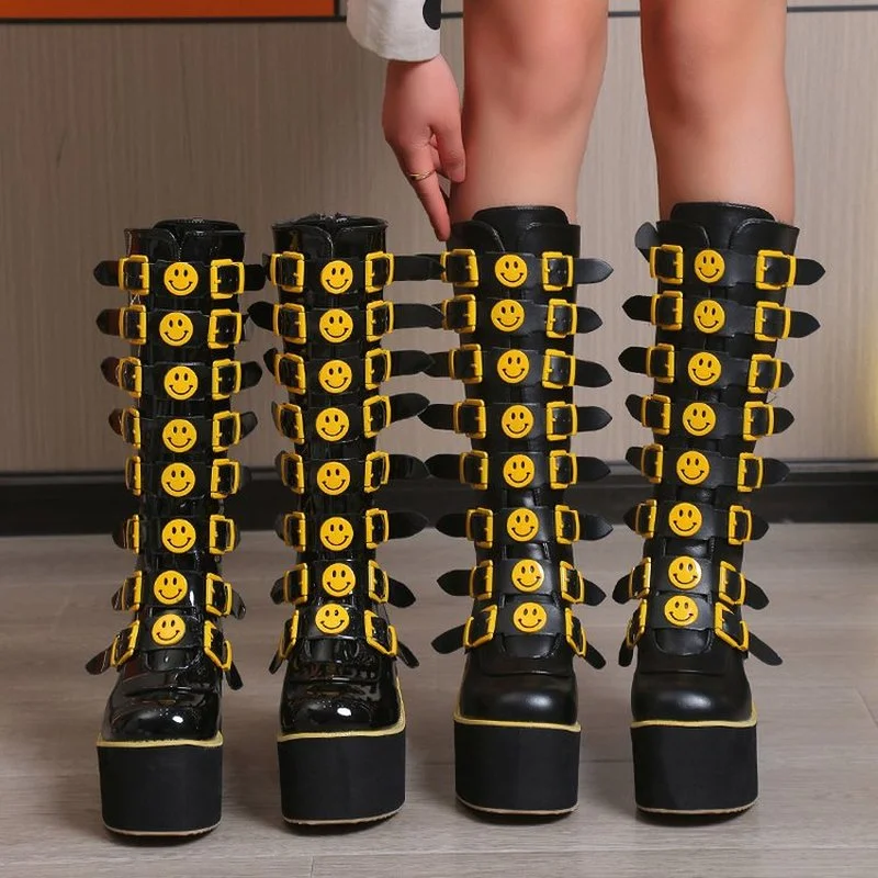 chaussure gothique plateforme