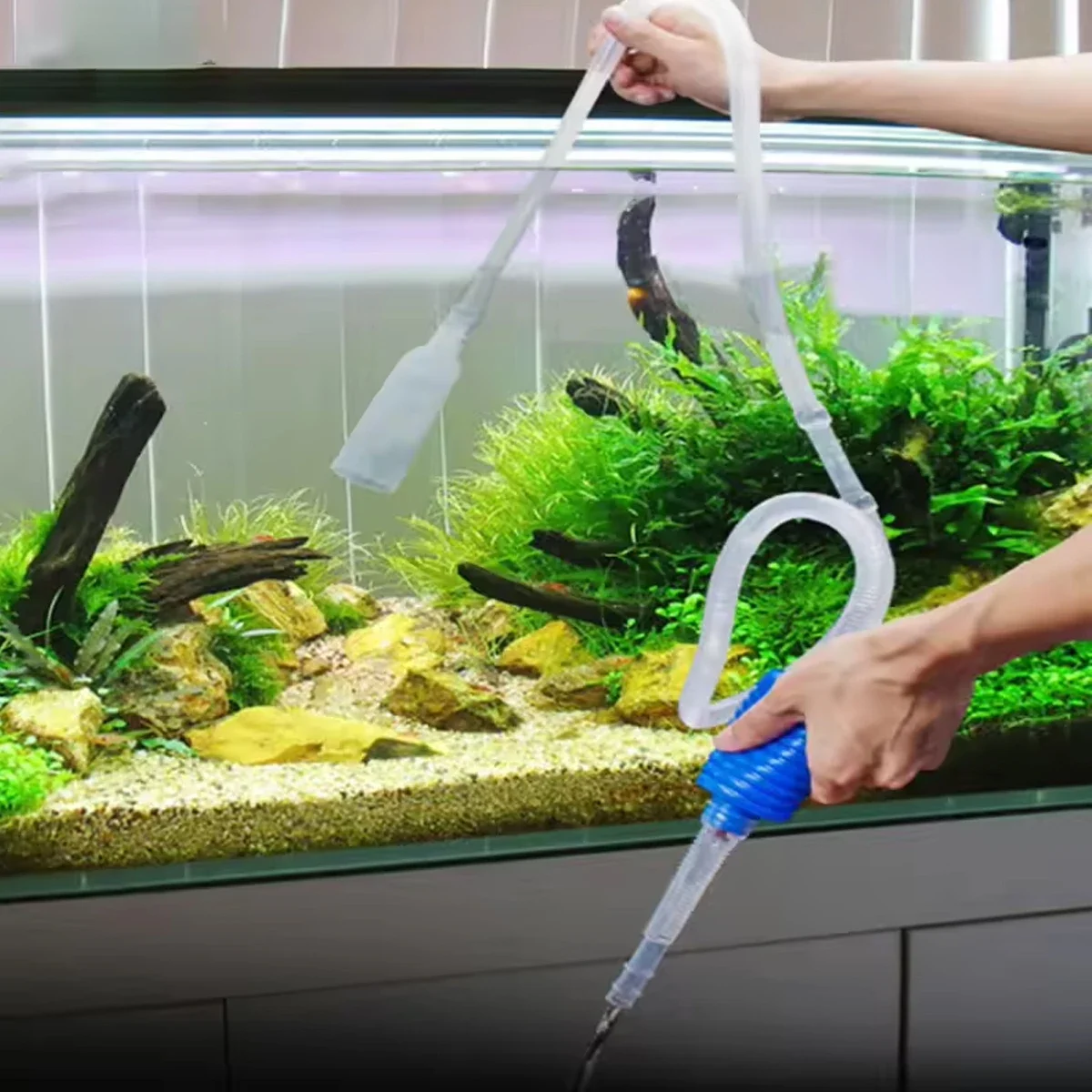 Semi-automatic Aquarium Clean Vacuum